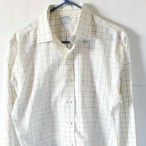Brooks Brothers Non Iron Plaid Check SlimFit16-6/7